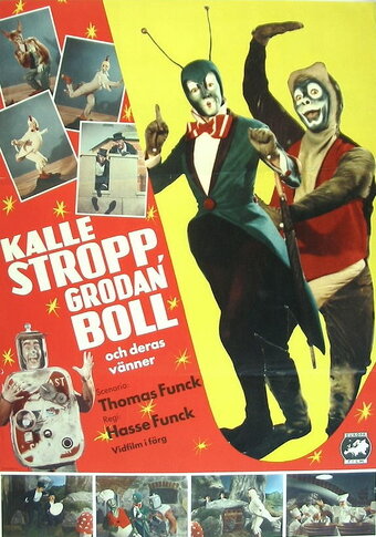 Kalle Stropp, Grodan Boll och deras vänner (1956)